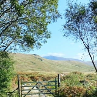Take an amble up Glen Iorsa on the western coast at Dougarie to find a serene loch
