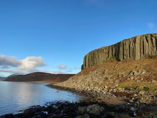 Walk along Blackwaterfoot Beach to The Doon