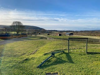 The view from the top of the slide is to be recommended!