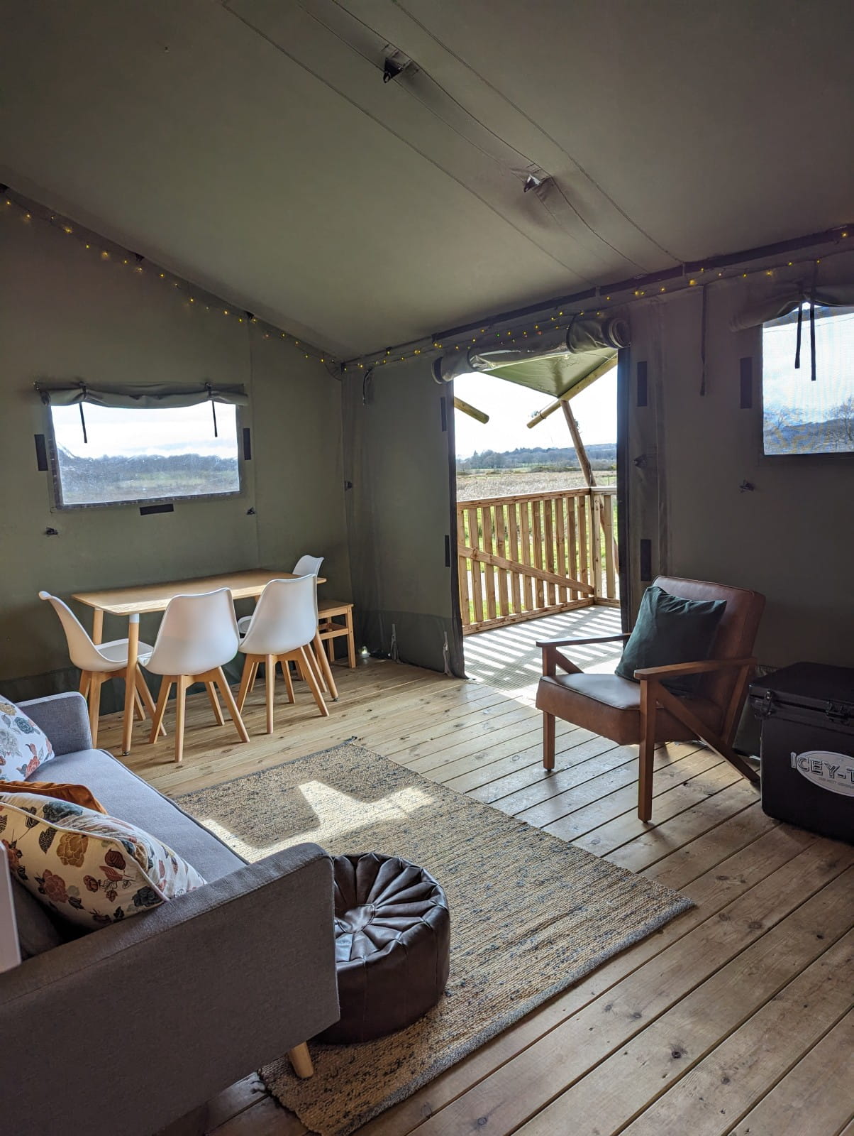 Interior living space Iorsa Tent