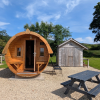 Glamping pod at Balmichael Glamping